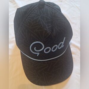 Good Good Golf Adult's Solid Adjustable Rope Hat Blue One Size